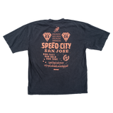 Speed City "Diamond" Tee - Black